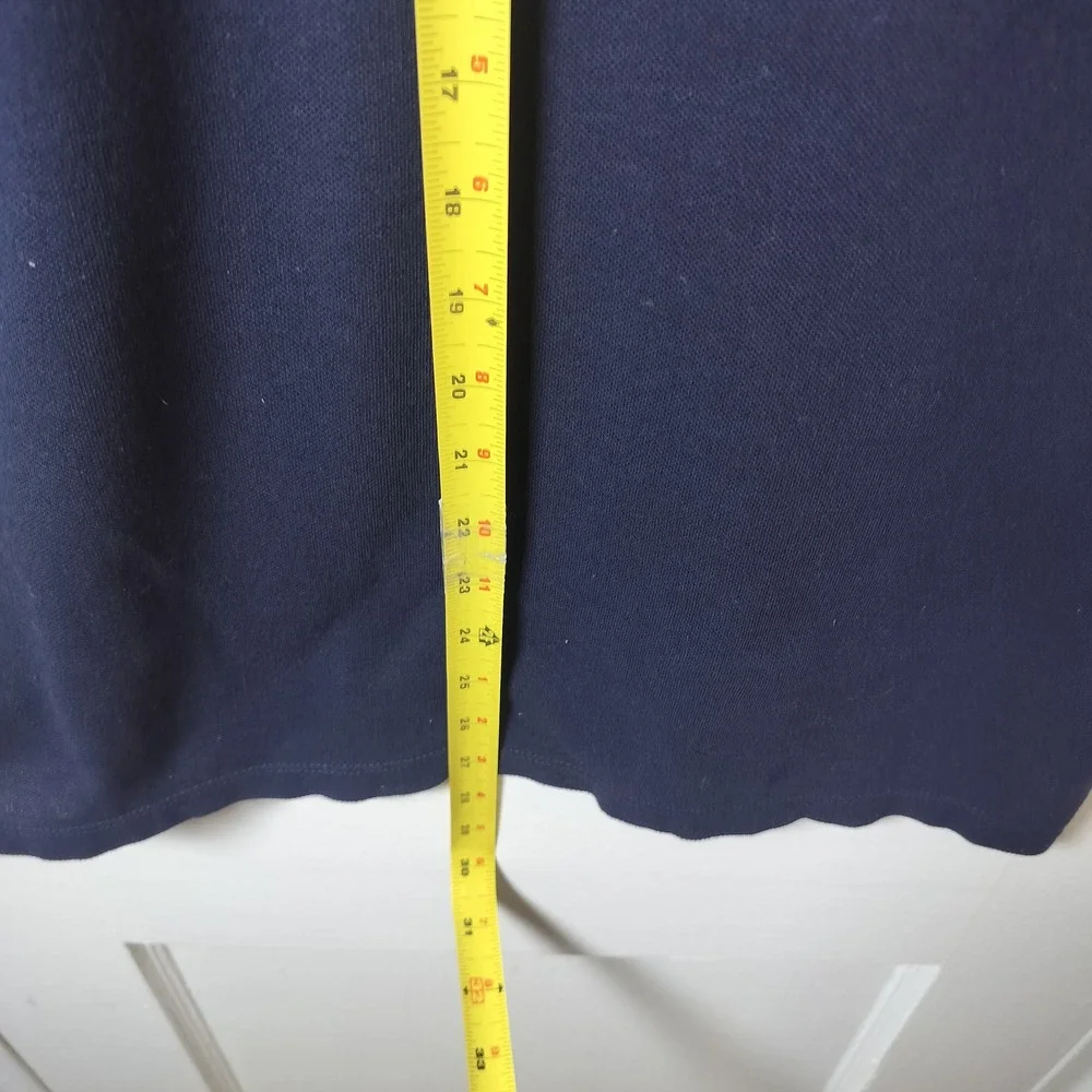 Gucci Mens Navy Blue Striped Sleeve Cotton Polo Shirt Made‎ in Italy Size M